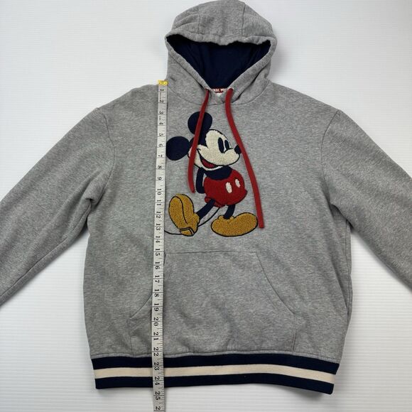 Walt Disney World Mickey Mouse Gray Hoodie Sweatshirt Women’s Small - Picture 9 of 10